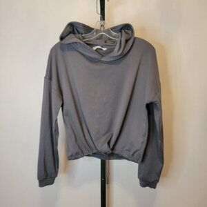 Bluenotes Semi Crop Toggle  Hoodie